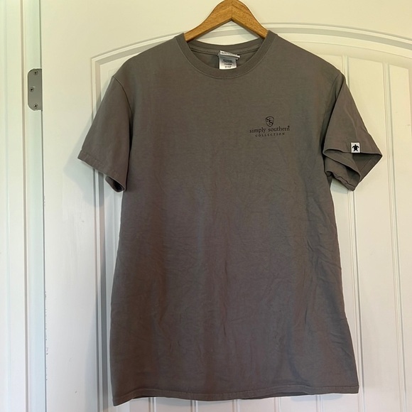 Simply Southern Tops - Simply Southern Don’t tread on me CRAB T Shirt Size Medium